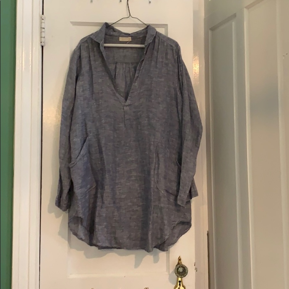 CP Shades linen tunic size S